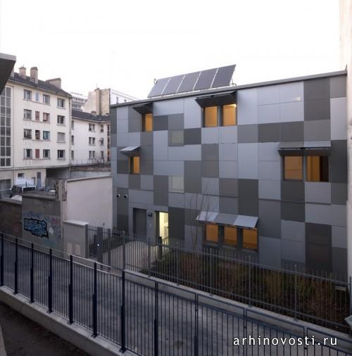 Проект «10 Logements» (10 Квартир) от RMDM Architectes. Париж, Франция.