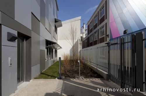 Проект «10 Logements» (10 Квартир) от RMDM Architectes. Париж, Франция.