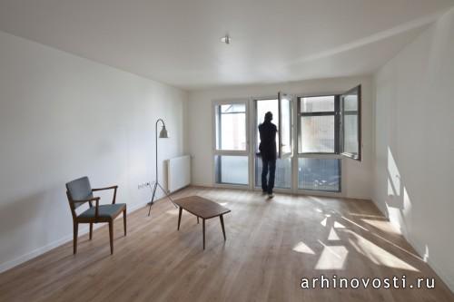 Проект «10 Logements» (10 Квартир) от RMDM Architectes. Париж, Франция.