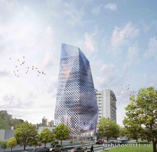 Башня «Ajoodaniyeh Tower» от Kamvari Architects. Тегеран, Иран.