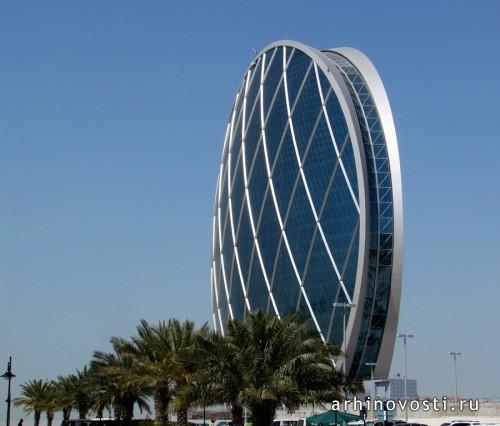 Круглый небоскрёб AlDar от MZ Architects. Абу-Даби, ОАЭ.