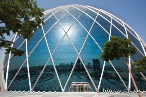Круглый небоскрёб AlDar от MZ Architects. Абу-Даби, ОАЭ.