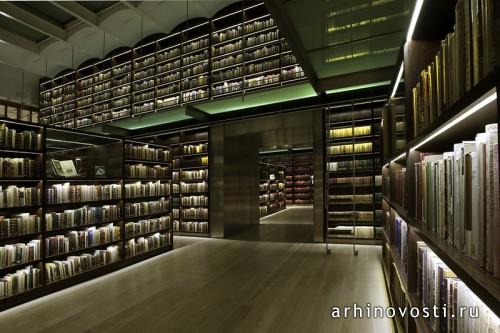 Библиотека от BGP Arquitectura. Мехико, Мексика.