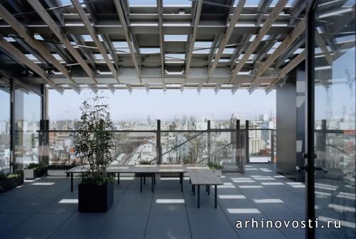 Культурно-туристический центр от Kengo Kuma & Associates. Токио, Япония.