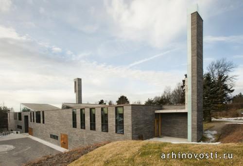 Церковь Bøler от Hansen/Bjørndal Arkitekter AS. Осло, Норвегия.