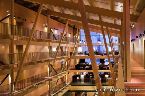 Отель «Copperhill Mountain Lodge» от Bohlin Cywinski Jackson. Оре, Швеция.