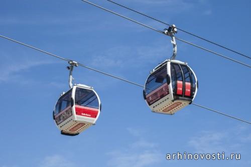 Канатная дорога Emirates Air Line от Wilkinson Eyre Architects. Лондон, Великобритания. Канатная дорога Emirates Air Line от Wilkinson Eyre Architects. Лондон, Великобритания.