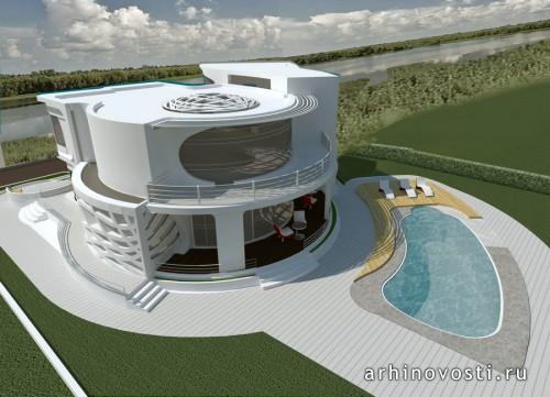 Частная вилла «Inspiration». Новосибирск, Россия.