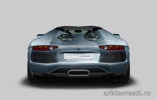 Спорткар Lamborghini Aventador LP700-4 Roadster. Спорткар Lamborghini Aventador LP700-4 Roadster.