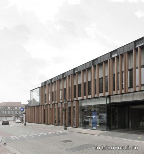 Офисное здание Solvas от GRAUX & BAEYENS architecten. Зомергем, Бельгия.