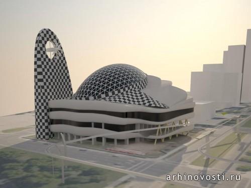 Монорельсовая дорога Zeitgeist в Сакраменто