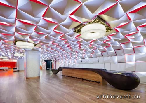 Зал «Salon Urbain» от Sid Lee Architecture и Ædifica. Монреаль, Канада.