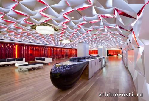 Зал «Salon Urbain» от Sid Lee Architecture и Ædifica. Монреаль, Канада.
