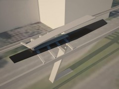 Монорельсовая дорога Zeitgeist в Сакраменто