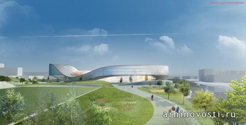 Реконструкция стадиона Студентернас от Karlsson Wachenfeldt Arkitekter. Уппсала, Швеция.