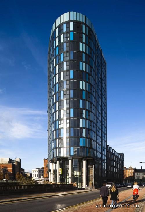 Многофункциональный комплекс iQuarter от Cartwright Pickard Architects. Шеффилд, Великобритания.