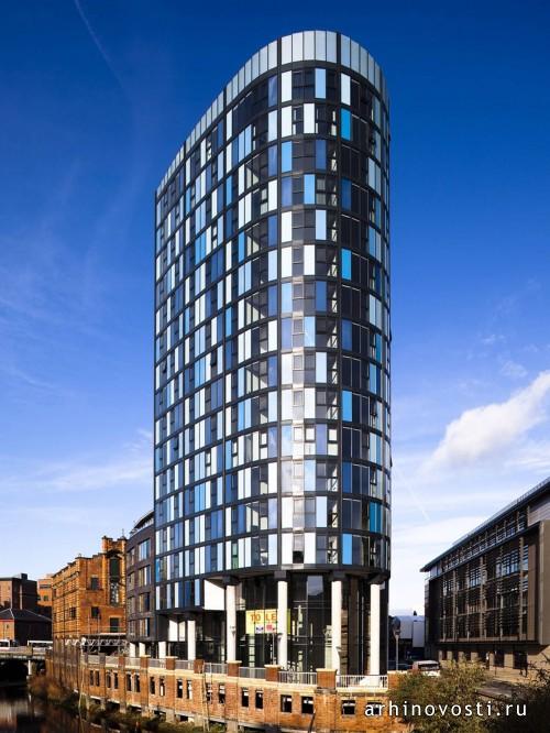 Многофункциональный комплекс iQuarter от Cartwright Pickard Architects. Шеффилд, Великобритания.