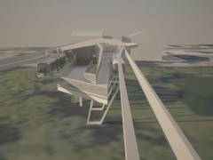 Монорельсовая дорога Zeitgeist в Сакраменто