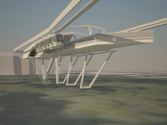 Монорельсовая дорога Zeitgeist в Сакраменто