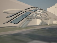 Монорельсовая дорога Zeitgeist в Сакраменто