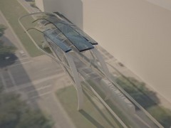 Монорельсовая дорога Zeitgeist в Сакраменто