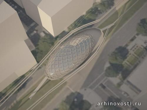 Монорельсовая дорога Zeitgeist в Сакраменто