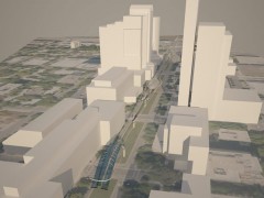 Монорельсовая дорога Zeitgeist в Сакраменто