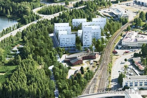 Новый образ города Миккели (Финляндия) и повышение плотности его застройки