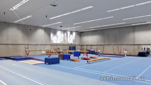 Спортивный комплекс Almelo IISPA от Koppert+Koenis Architecten. Алмело, Нидерланды.