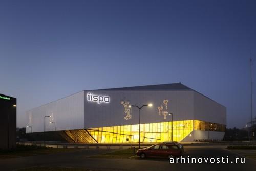 Спортивный комплекс Almelo IISPA от Koppert+Koenis Architecten. Алмело, Нидерланды.