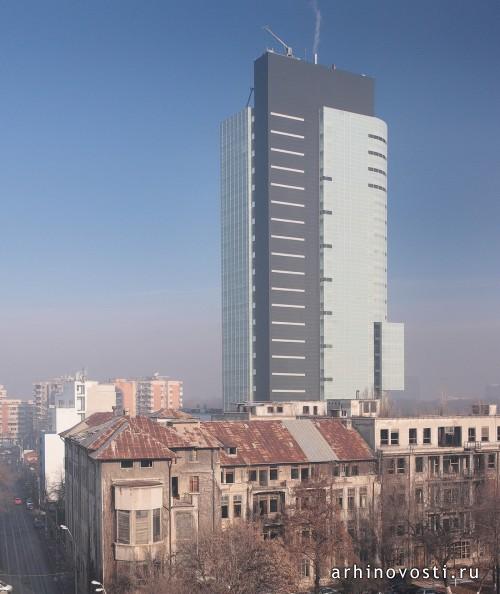 Небоскрёб BTC Tower от Westfourth Architecture. Бухарест, Румыния.