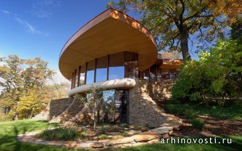 Жилой дом от Robert Harvey Oshatz Architect. Ченеква, США.