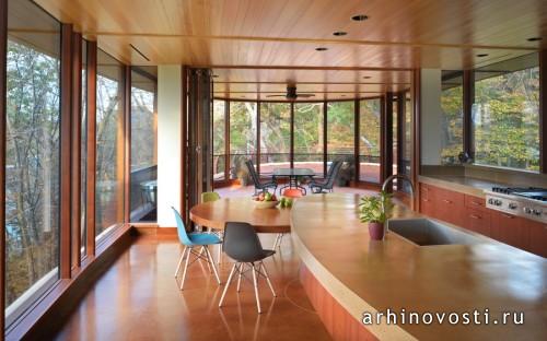 Жилой дом от Robert Harvey Oshatz Architect. Ченеква, США.
