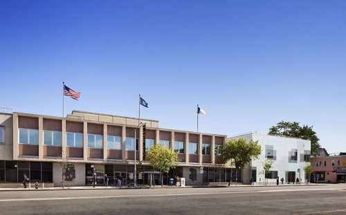 Детская библиотека от 1100 Architect. Нью-Йорк, США.