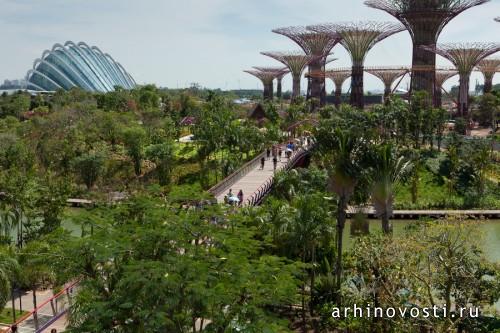 Парк «Gardens by the Bay» от Grant Associates. Сингапур.