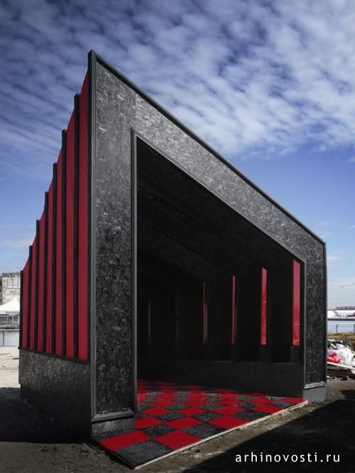 Павильон от Nicholas Kirk Architects. Лондон, Великобритания.