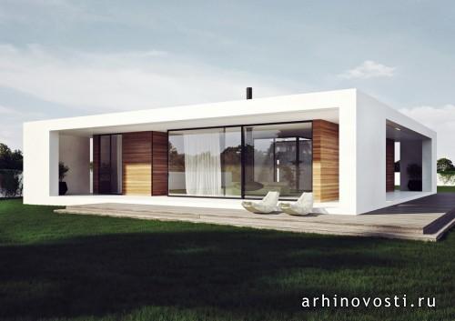 Конкурсная работа Войтенко Максима. Проект «Patio House». Киев, Украина.