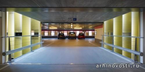 Автомобильная стоянка «de Cope» от JHK Architecten. Утрехт, Нидерланды.