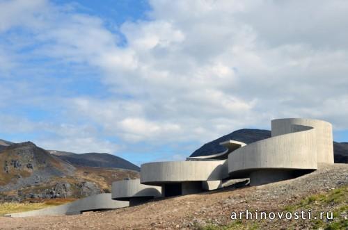 Площадка для отдыха возле моря от Reiulf Ramstad Arkitekter. Норвегия.