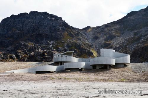 Площадка для отдыха возле моря от Reiulf Ramstad Arkitekter. Норвегия.