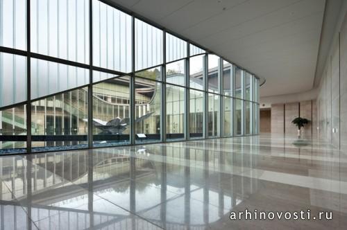 Крематорий Memorial Park от Haeahn Architecture. Сеул, Южная Корея.
