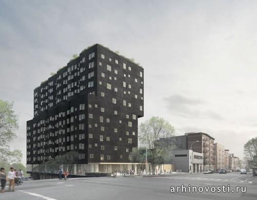 Жилой дом Sugar Hill от Adjaye Associates. Нью-Йорк, США.