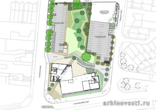 Головной офис Walsall Housing Group от Bisset Adams. Уолсолл, Великобритания. Головной офис Walsall Housing Group от Bisset Adams. Уолсолл, Великобритания.