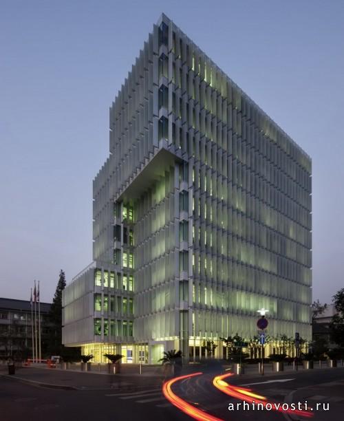 Штаб-квартира Zhejiang Wuchan Group от gmp Architekten. Ханчжоу, Китай.