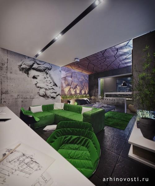 Проект «Small space big style». Киев, Украина.
