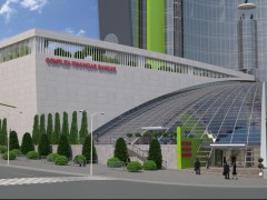 Многофункциональный банковский комплекс. Кишинев, Молдова.