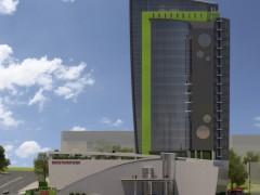 Многофункциональный банковский комплекс. Кишинев, Молдова.