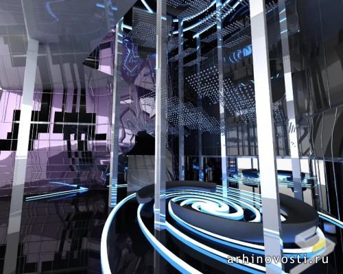 Дизайн интерьера для театра иллюзий.
