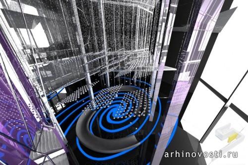 Дизайн интерьера для театра иллюзий.