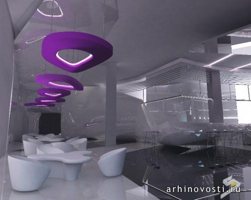 Дизайн интерьера для театра иллюзий.